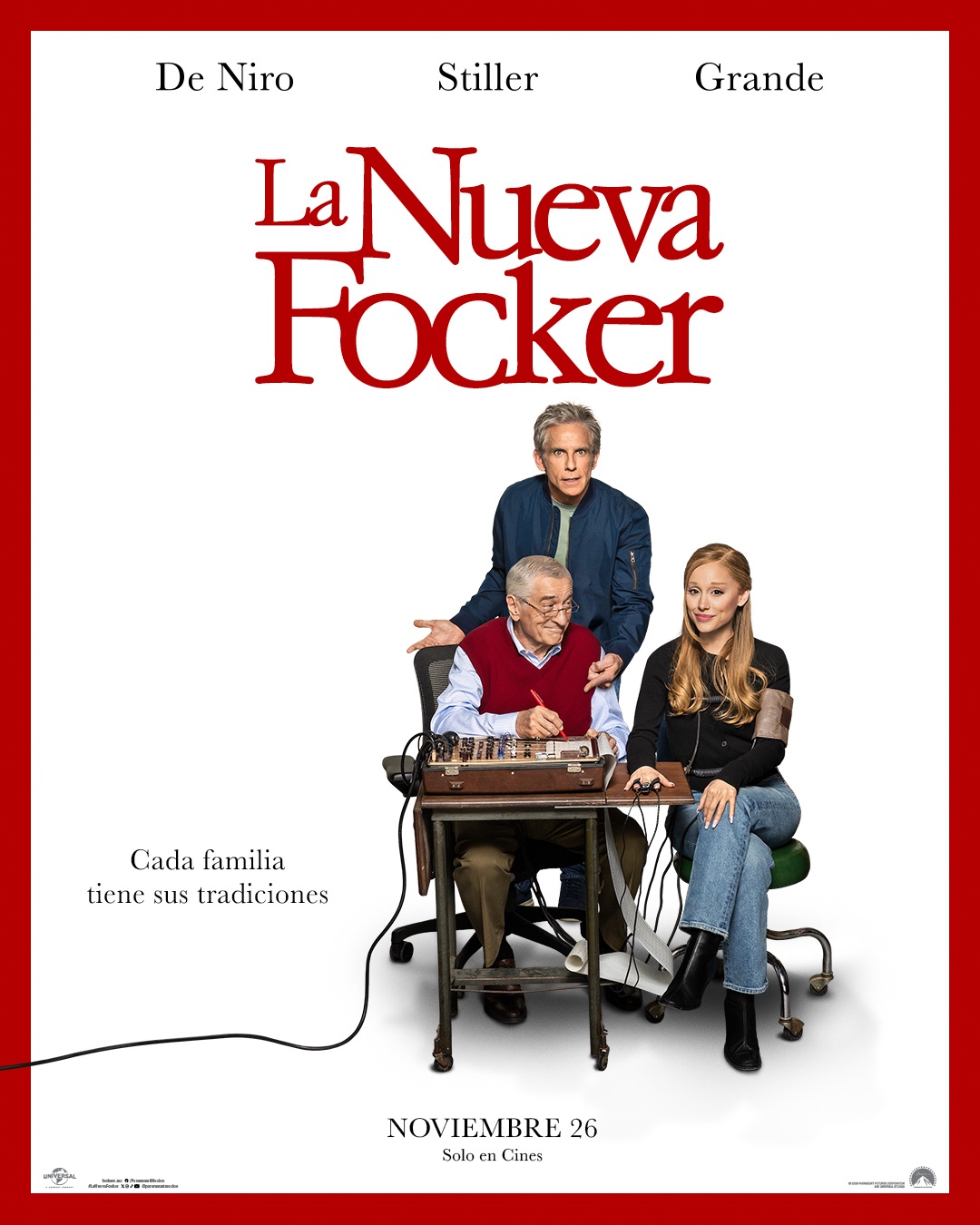 REGRESA  ARIANA GRANDE A CINES JUNTO A BEN STILLER Y ROBERT DE NIRO EN “LA NUEVA FOCKER”