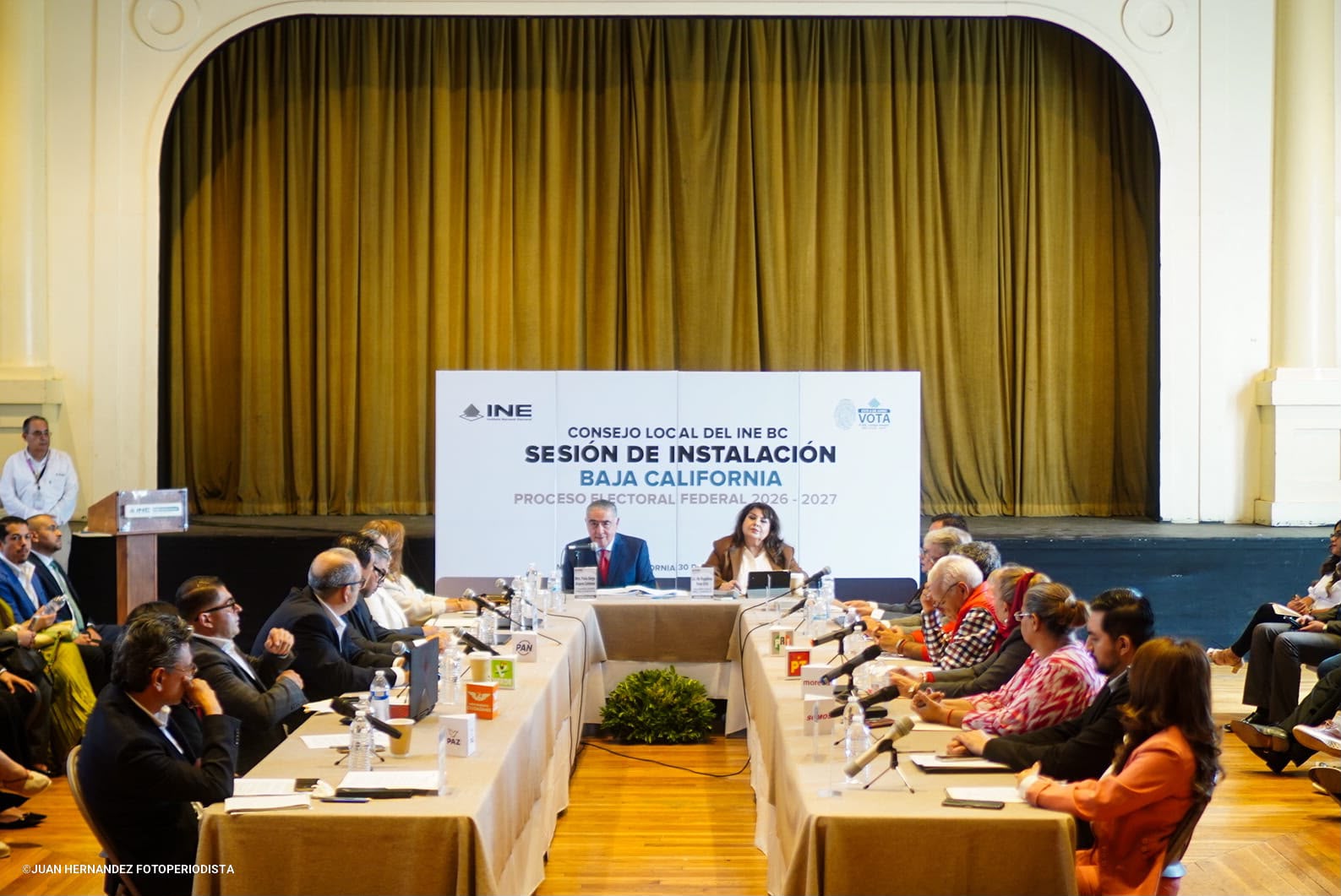INE INSTALA CONSEJO LOCAL PARA ORGANIZAR ELECCIONES DE 2027 EN BAJA CALIFORNIA