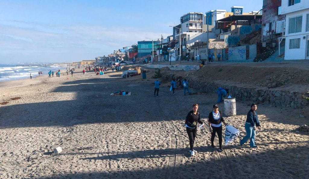 CERCA DE MIL PERSONAS PARTICIPAN EN JORNADA AMBIENTAL EN PLAYAS DE TIJUANA.