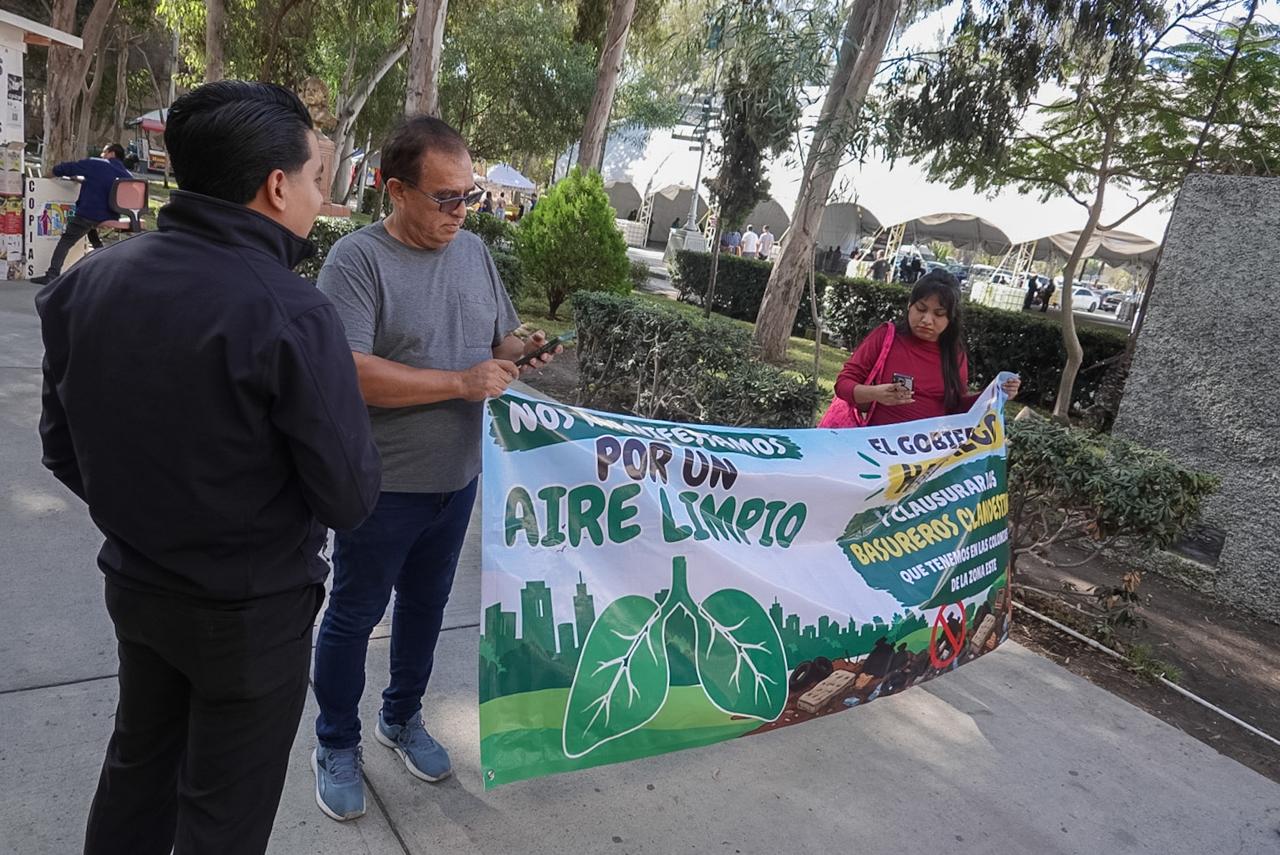 VECINOS DENUNCIAN QUEMA DE BASURA Y TIRADEROS CLANDESTINOS