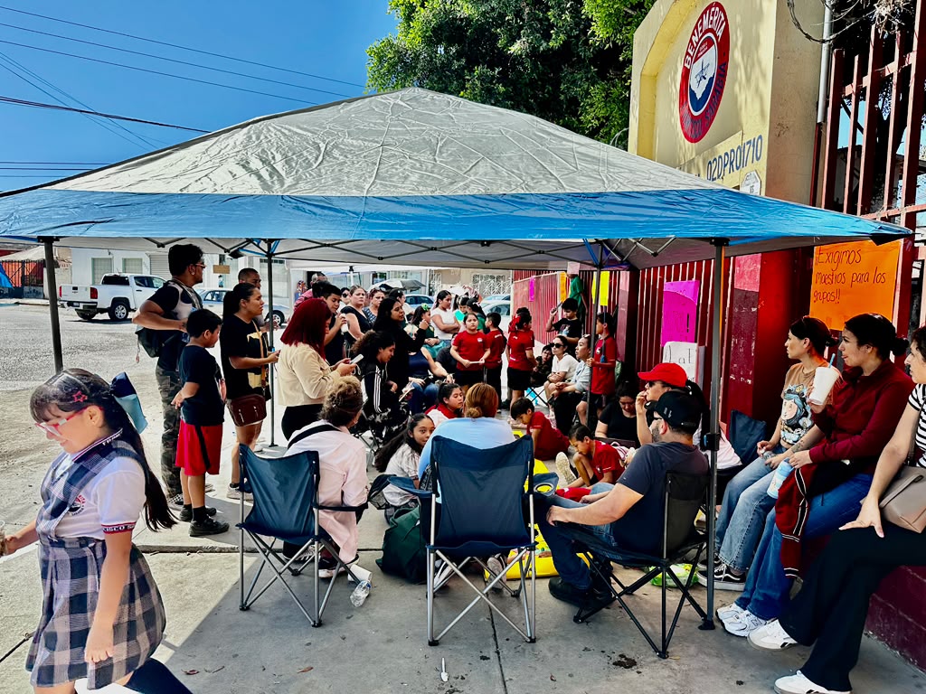 CIERRE DE PRIMARIA FRANCISCO SARABIA AFECTA A ESTUDIANTES DEL TURNO VESPERTINO EN TIJUANA.